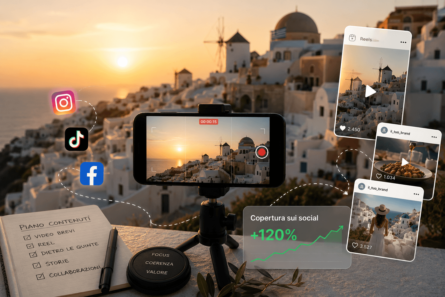 Immagine rappresentativa: Crescita di visibilità con contenuti video per un brand locale